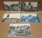 SAINT QUENTIN (02) 5 cartes postales ruines guerre 1914-18 vues diverses