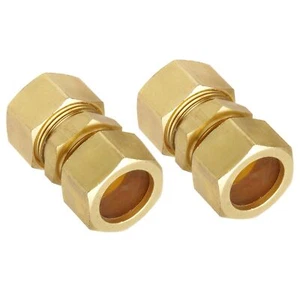 5/8-Inch OD Compression UnionBrass Compression Fitting 2 PCS - Picture 1 of 3