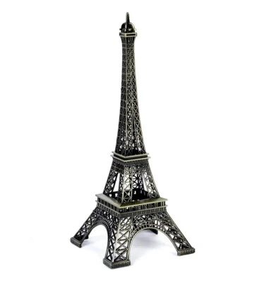 Eiffel Tower Statue Decorative World Famous Monument Showpiece Figurine 10'' - Image 1 of 4