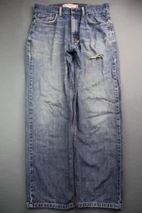 Jeans uomo Levi's 550 vestibilità rilassata effetto invecchiato taglia 32x30 (misura 32x29) - Foto 1 di 7