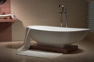 Bathtub Freestanding - Acrylic Bathtub - Soaking Tub- Modern Tub - Valerio - 71" - Picture 1 of 4