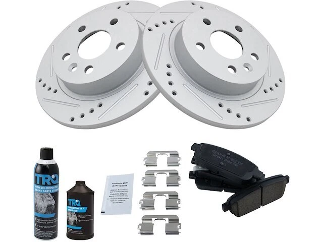 TRQ 62NZ58K Rear Brake Pad and Rotor Kit Fits 2013-2017 Buick Encore - Image 1 of 1