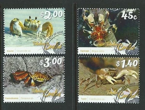 JUEGO DE 4 CANGREJOS TOKELAU DE NUEVA ZELAND 2015 USADO FINO - Imagen 1 de 1