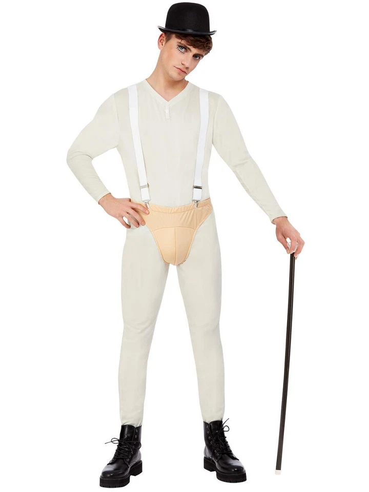 Disfraz de matón clásico de culto mecánico para hombre Foto 1 de 1