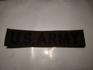 VINTAGE US ARMY  SUBDUED NYLON TAPE- GREEN AND BLUE- NEW (23-097) - Picture 1 of 2
