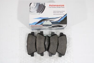 Pastillas de freno traseras de cerámica completa Asianautos para Kia Soul 2017-2023 Foto 1 de 4