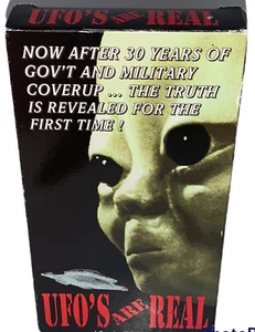 UFO's Are Real VHS Aliens Conspiracy Theory Documentary EP Mode - Imagen 1 de 2