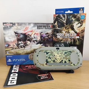 Sony PlayStation Vita 2000 God Eater 2 Fenrir Edition + Extras Japan Import - Picture 1 of 24