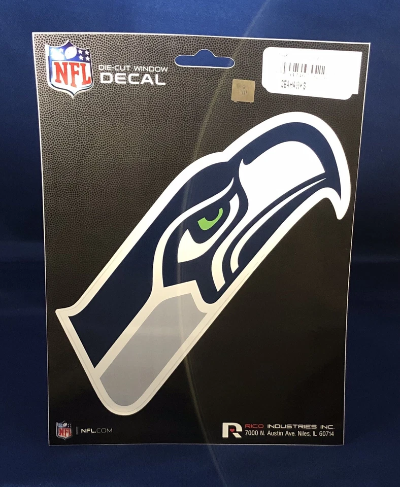Seattle Seahawks Sticker Emblem Die-Cut Logo Car/Truck Decal VDCM - Image 1 of 1