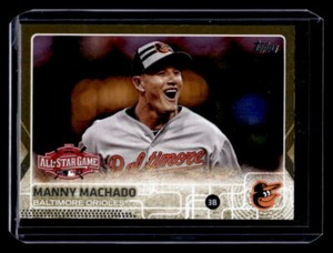 2015 Topps Update Manny Machado Gold /2015 #US17