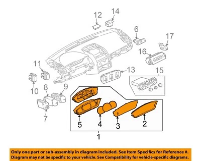 Medidor de velocímetro usado se adapta a: 2004 Mitsubishi Galant Cluster MPH 6 cilindros GTS G Foto 1 de 3