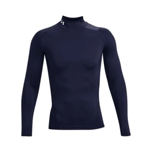 Under Armour 1369606 Men's UA HeatGear® Compression Mock Long Sleeve Shirt - Picture 1 of 7