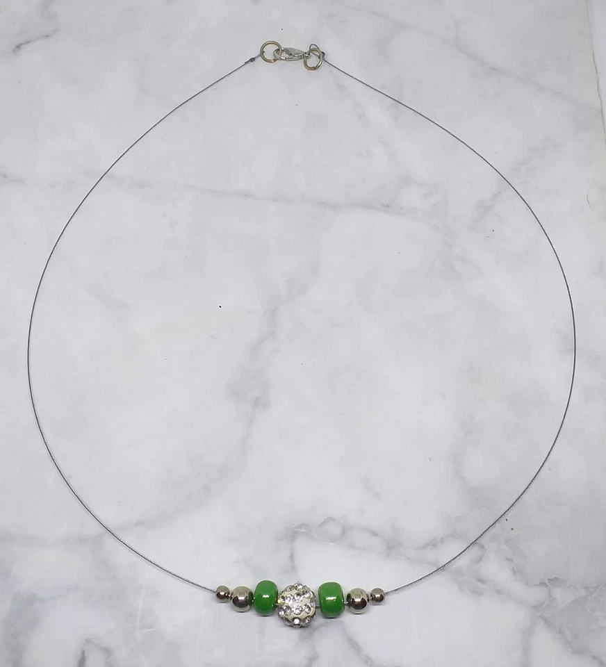 Unikat Collier Edelstahl, Mädchen Damen Dragqueen Unisex Herren Junge  - Bild 1 von 1