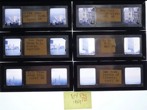 6x Stereo Realist Dias - New York City 1969 - Glas montiert - Bild 1 von 3