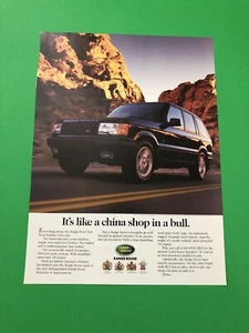 1999 2000 RANGE ROVER ORIGINAL VINTAGE PRINT AD ADVERTISEMENT - Bild 1 von 1
