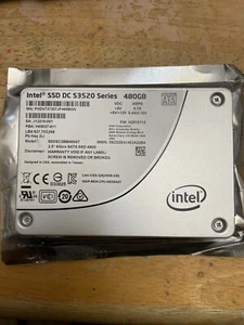Intel DC S3520 480GB SSDSC2BB480G7 2.5 SATA3 6Gbp MLC NAND SSD ~41-100% recurso - Imagen 1 de 9
