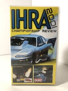 IHRA Championship Review 2001 VHS Tape - Duke Video - American Hot Rod - Imagen 1 de 10