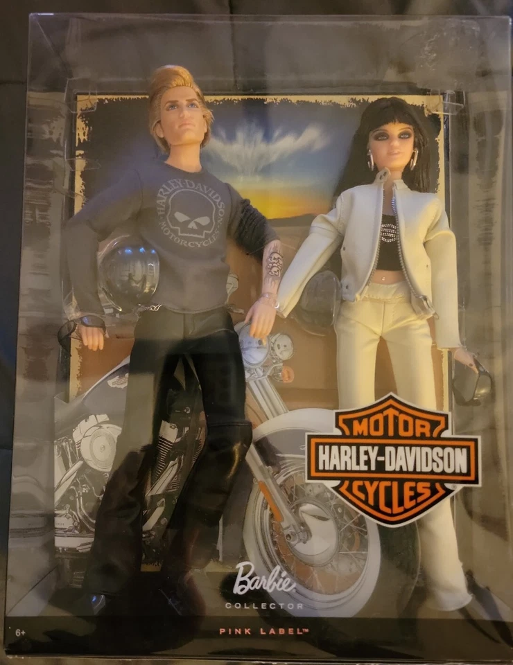 Harley-Davidson And Ken Giftset 2010 Barbie Doll