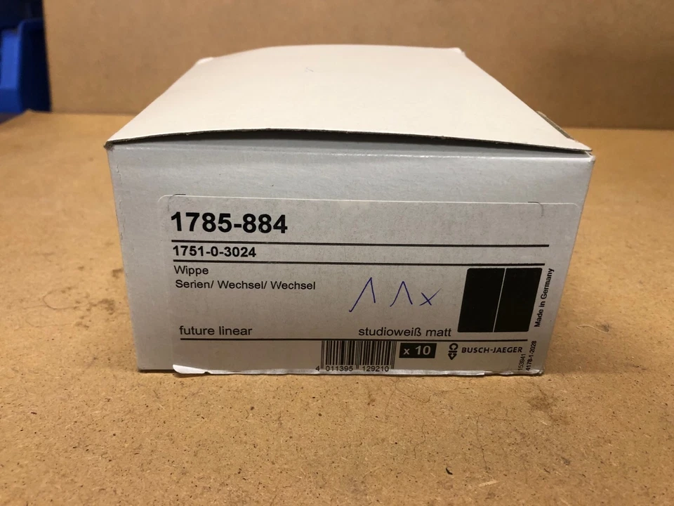 busch jaeger future linear studioweiß matt Serienschalter/-taster 20 EUJ-214  - Bild 1 von 1