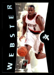 Fleer EX #32 2006-07 Martel Webster Tral Blazers casi nuevo como nuevo (ref 5551) - Imagen 1 de 2