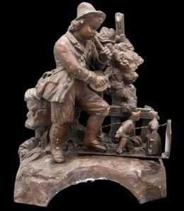 LE MONTREUR DE PUPPETTES late 19th century - Picture 1 of 7