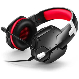 3.5mm Gaming Headset Wired Mic Headphones Stereo Bass for PS5 PS4 PC Xbox One - Picture 1 of 7