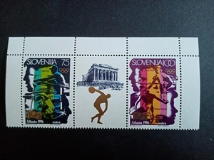 Slovenia 1996 Michel numero 151/52 nuovo di zecca Olimpiadi Atlanta - Foto 1 di 1