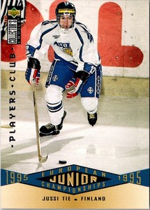 1995 Collector's Choice Player's Club Jussi Tie #325 Finland