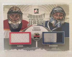 2011-12 Between The Pipes Roberto Luongo Jersey Patch Silver Version In The Game