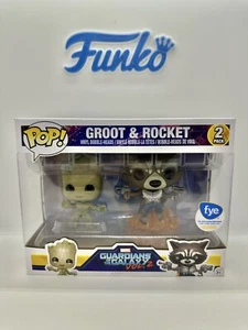 Funko Pop Marvel Groot Rocket 2 Pack FYE Exclusive 🇺🇸 - Imagen 1 de 8