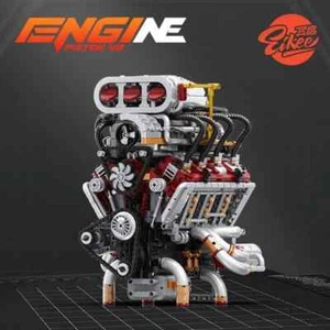 V8 Engine 2347 Piece Building Brick Block Set - Picture 1 of 6