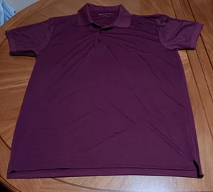 Stitches & Rivets Golf/Polo Style Shirt weinrot Large - Bild 1 von 8