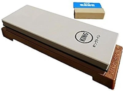 King - Pietra per Affilare Combinata Giapponese Grana 1000/6000 E Pietra Nagura  - Immagine 1 di 4