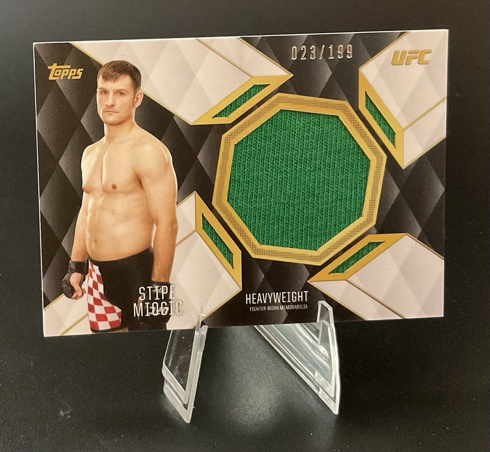 2016 Topps UFC Top of the Class Relics #/199 Stipe Miocic - Image 1 of 1