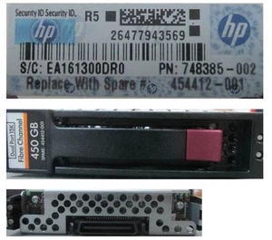 HP 454412-001 450GB 15K M6412 FC EVA HDD - Picture 1 of 1