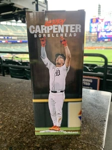 DETROIT TIGERS KERRY CARPENTER BOBBLEHEAD, COMERICA PARK SGA 04/26/2025 - Picture 1 of 4