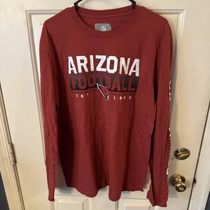 large arizona cardinals Long Sleeve T Shirt NWOT - Picture 1 of 9