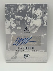 2018 Panini Luminance Rookie Ink D.J. Moore #RI-DJM Blue /75 Bears Auto RC SP - Bild 1 von 3
