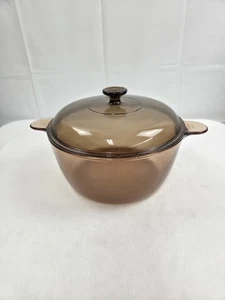 Corning USA Vision Amber 4,5L Dutch Oven mit 40 Pyrex Deckel Antihaft (kein Teflon) - Bild 1 von 11