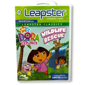 Dora the Explorer Wildlife Rescue Leapster Lernspiel 2007 Nick Jr Leap Frog - Bild 1 von 5