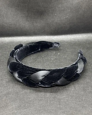 Diadema Alexandre De Paris terciopelo negro Foto 1 de 4