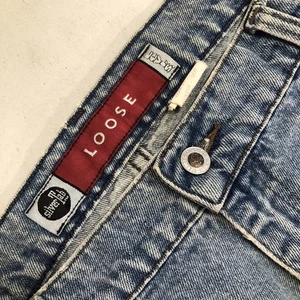 1991 Vintage Levi's SilverTab Loose Straight Jeans Herren 38x30 (38x29) Light Wash - Bild 1 von 17