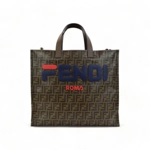 Fendi x Fila Roma Monogram Large Tote Bag - Picture 1 of 14