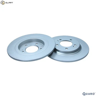 2x BRAKE DISC QD6554 FOR HYUNDAI SONATA/VII KONA AZERA i30/Kombi/Van/III i45 - Image 1 of 4