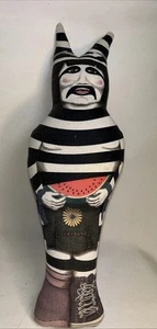 Indianer Wassermelone Koshari Tewa Clown Kachina Puppe Endito 14 Zoll - Bild 1 von 8