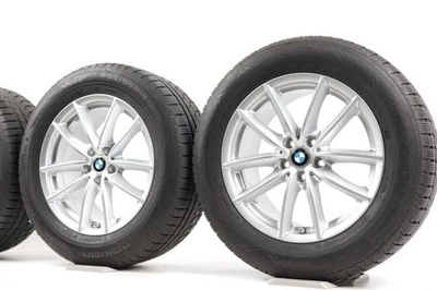 BMW X5 G05 X6 G06 Winterkompletträder 18 Zoll Styling 618 V-Speiche 6880684 NEU - Bild 1 von 4