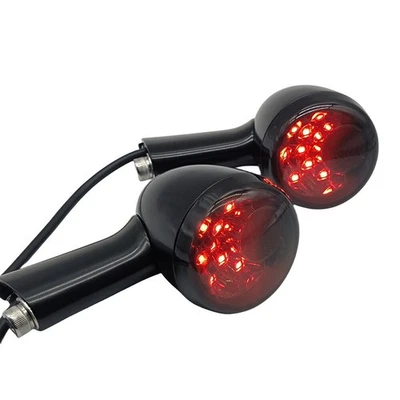 Rear Turn Signals Brake LED Light Fit For Harley Davidson Sportster XL883 XL1200 - Image 1 of 4