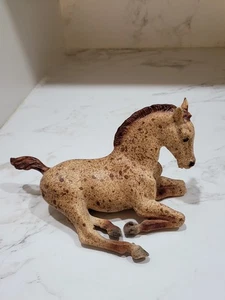Vintage Breyer Traditional #167 liegendes Fohlen rot roan gesprenkelt USA - Bild 1 von 9