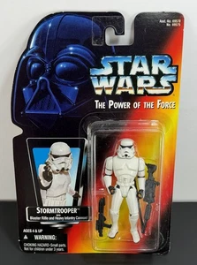 Kenner Star Wars Power of the Force Stormtrooper mit roter Karte Actionfigur Neu - Bild 1 von 6