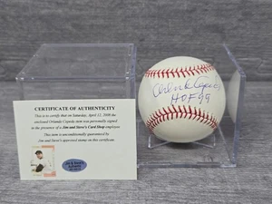 Orlando Cepeda Signed Autograph MLB Baseball HOF OMLB COA HOF 99 - Picture 1 of 6